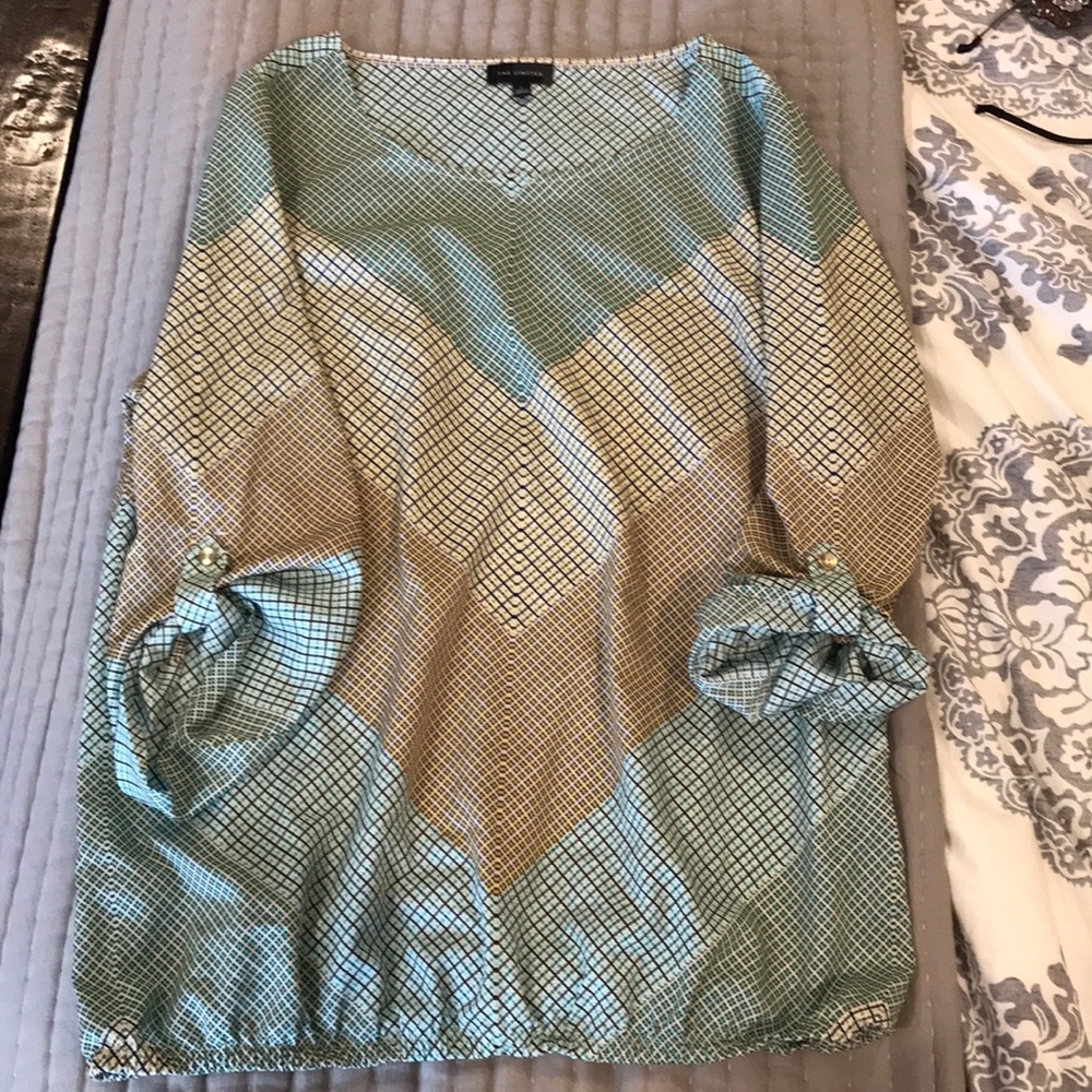 Chevron Pattern Blouse